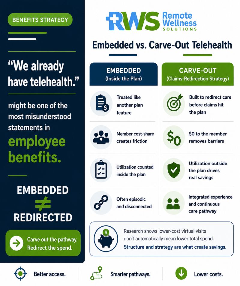 We already have telehealth” might be one of the most misunderstood statements in employee benefits.